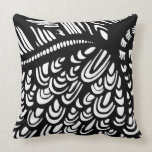 Abstract - Black/White - Pillow pillows