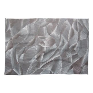 Abstract Black & White Towel