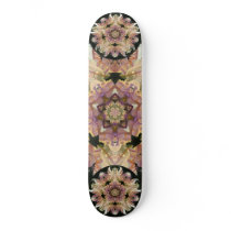 Abstract blooms - Skateboard