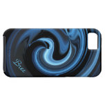Abstract Blue Bird iPhone 5 Case *personalize*