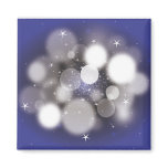 Abstract Blue Bubbles Magnets Abstract Blue Bubbles Magnets