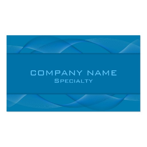 Abstract blue Business Cards