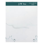 abstract blue Business Letterheads