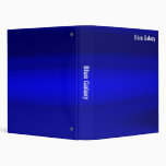 Abstract - Blue Galaxy II 3 Ring Binders