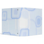 Abstract Blue Square Binder