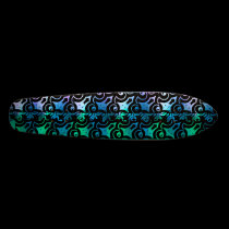 Abstract BlueGreen 002 skateboards