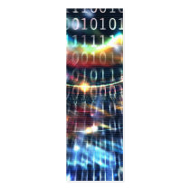 Abstract Bookmark - Cyberspace business cards by Houk Abstract Bookmark - Cyberspace business cards