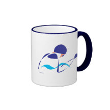 Abstract Breaststroke 1 Coffee Mug