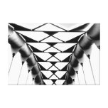 Abstract .. Bridge Ceiling Canvas Print