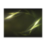 Abstract Bright Green Art Post Cards