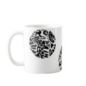 "Abstract Bubbles" Art mugs