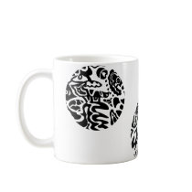 "Abstract Bubbles" Art mugs