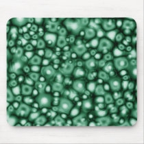 Abstract Bubbles of Green mousepads