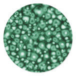 Abstract Bubbles of Green stickers