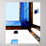 Abstract Building Architecture I Print