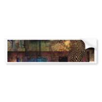 Abstract Bumper Stickers