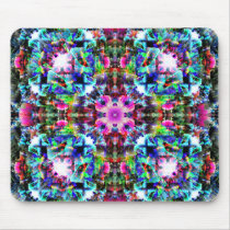 Abstract Burst of Color mousepads