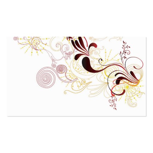 Abstract Business Card (front side)