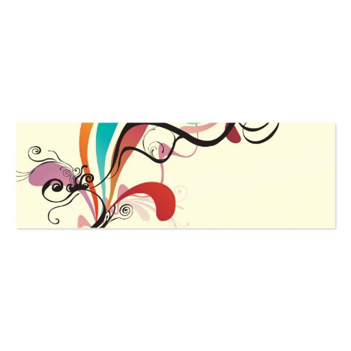 Abstract Business Card (front side)