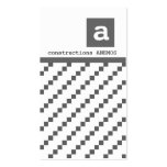 abstract business card template