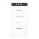 abstract Business rack Cards