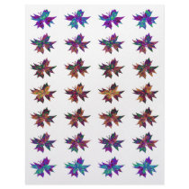 Abstract Butterfly Batik Scrapbooking Paper letterhead