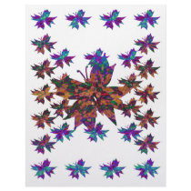 Abstract Butterfly Batik Scrapbooking Paper letterhead