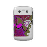 Abstract Butterfly Design 2 Blackberry Case