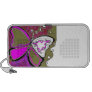 Abstract Butterfly Design Speaker