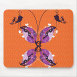 abstract butterfly mousepads