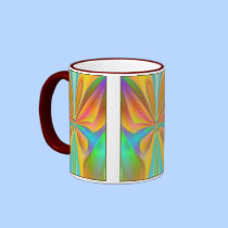 Abstract Butterfly mugs
