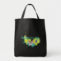 Abstract Butterfly Thyroid Cancer Survivor Bag