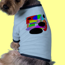 Abstract by Wendy C. Allen pet clothing
