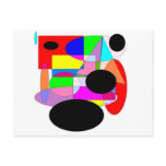 Abstract by Wendy C. Allen Post Card