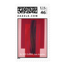 ABSTRACT BY WILL GRIFFITH STAMP