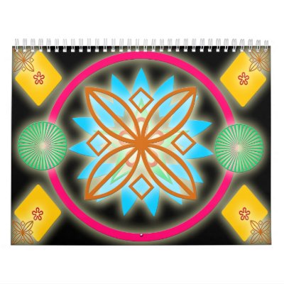 Abstract Calendar 2 by ChristianCreations
