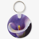 Abstract Calla keychains