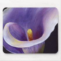 Abstract Calla mousepads by taiche Abstract Calla mousepads