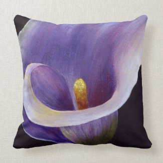 Abstract Calla Pillows