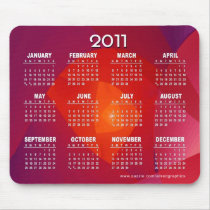 Abstract Candle 2011 Calendar Mousepad