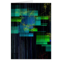 Abstract Greeting Card