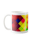 Abstract Ceramic Wall Tiles: Hyperactive Rainbow Mug