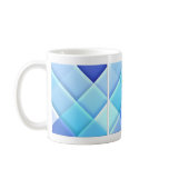 Abstract Ceramic Wall Tiles: Shade of True Blue Mug