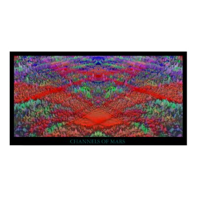 ABSTRACT-channels of mars Posters by SPROCKET