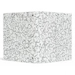 abstract chaos waves binder