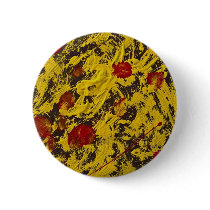 Abstract Chicken roadkill Pin