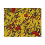 Abstract Chicken roadkill Postcard