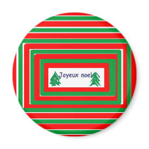 abstract-christmas 1 fridge magnet