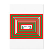 abstract-christmas 1 postcard