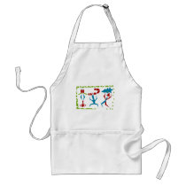 Abstract Christmas Art aprons by naturetees Abstract Christmas Art aprons